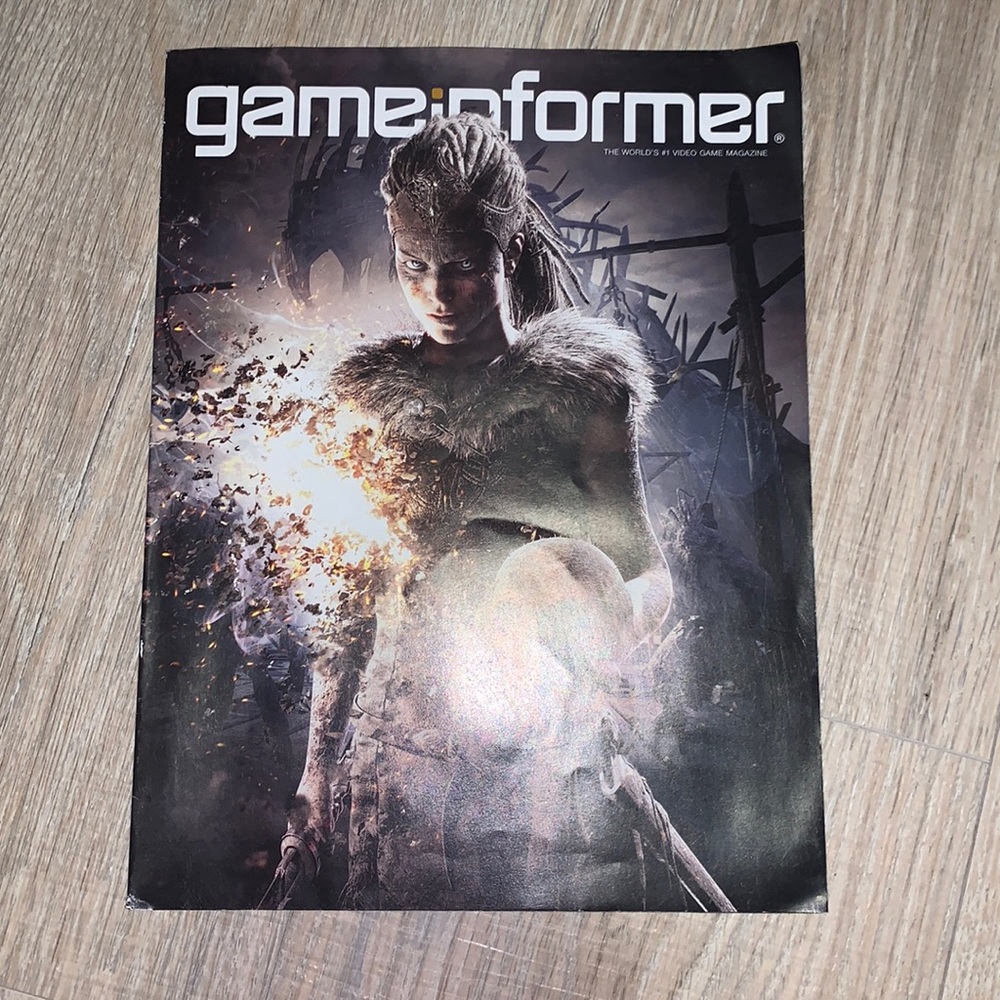 Game informer 289 hellblade senuas sacrifice magazine